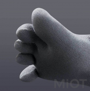 Шкарпетки 90FUN Coolmas Sports Five Finger Socks 2 pairs Black/Grey 39-44